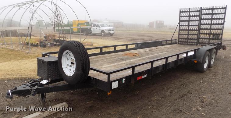 image for item DF2910 2008 Doolittle utility trailer