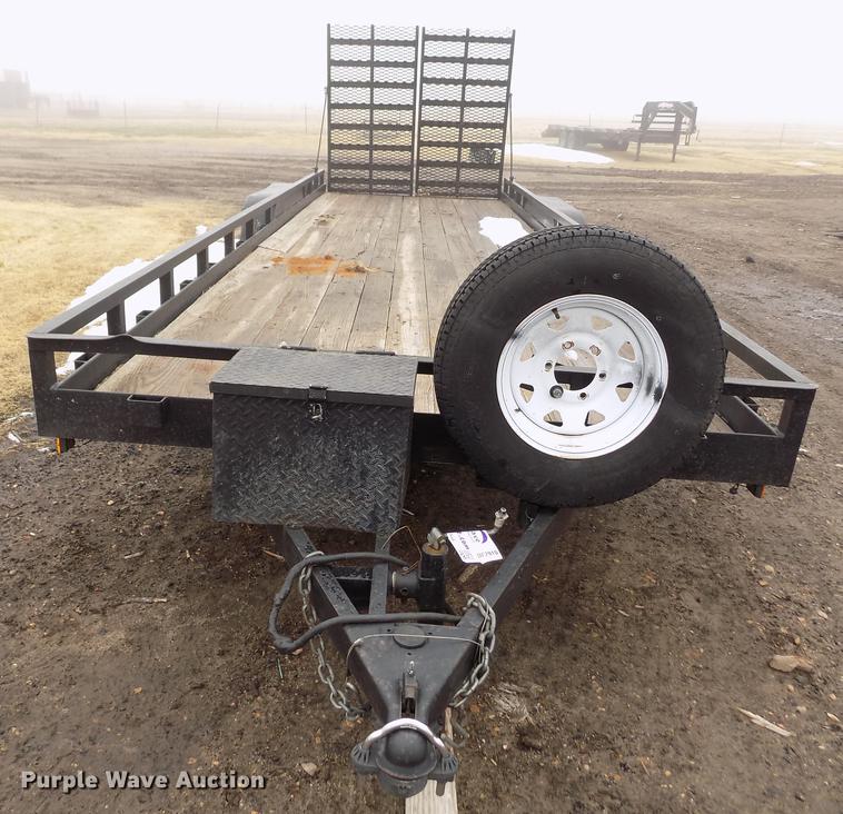 image for item DF2910 2008 Doolittle utility trailer