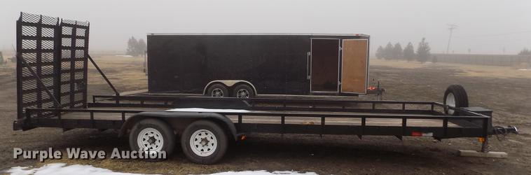 image for item DF2910 2008 Doolittle utility trailer