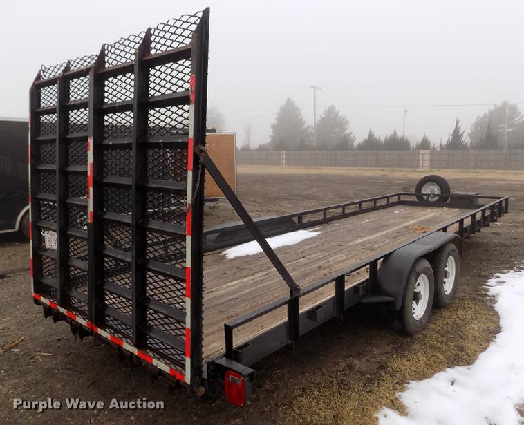 image for item DF2910 2008 Doolittle utility trailer
