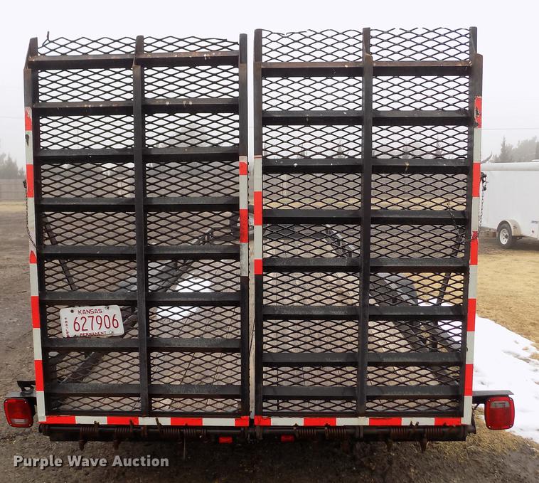 image for item DF2910 2008 Doolittle utility trailer