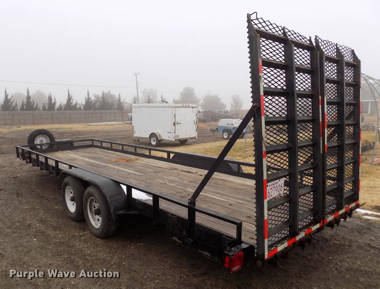 image for item DF2910 2008 Doolittle utility trailer