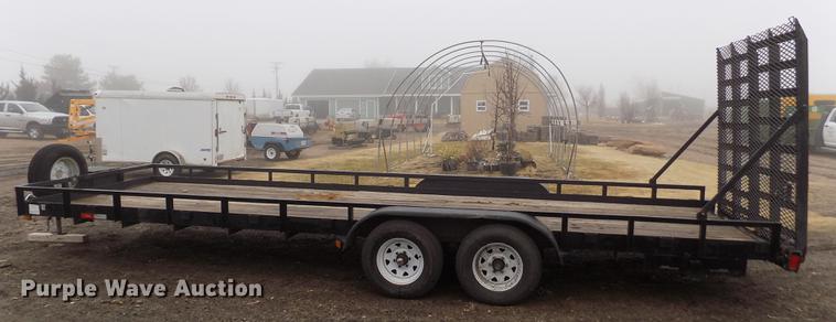 image for item DF2910 2008 Doolittle utility trailer