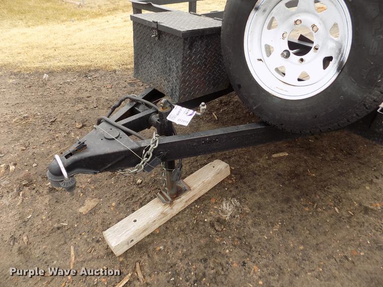 image for item DF2910 2008 Doolittle utility trailer