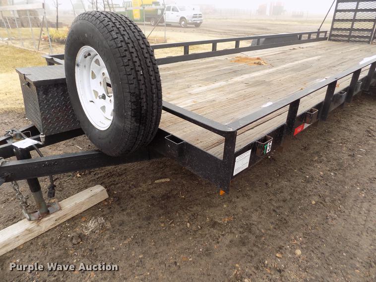 image for item DF2910 2008 Doolittle utility trailer