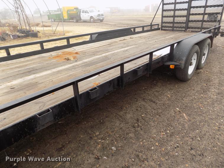 image for item DF2910 2008 Doolittle utility trailer