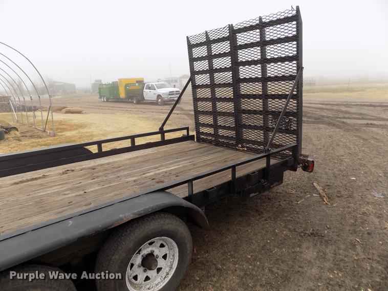 image for item DF2910 2008 Doolittle utility trailer