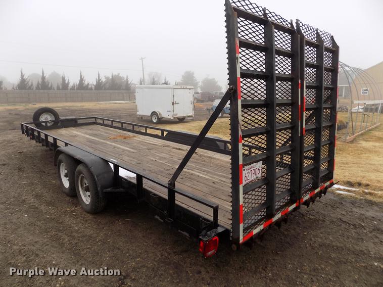 image for item DF2910 2008 Doolittle utility trailer