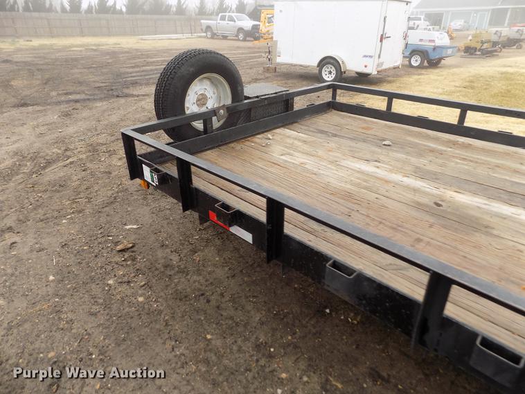 image for item DF2910 2008 Doolittle utility trailer