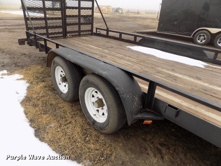 image for item DF2910 2008 Doolittle utility trailer