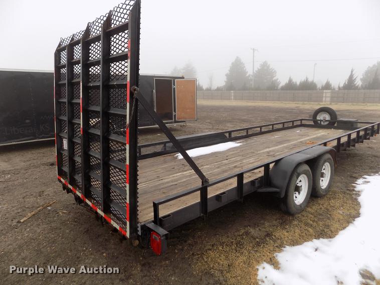 image for item DF2910 2008 Doolittle utility trailer