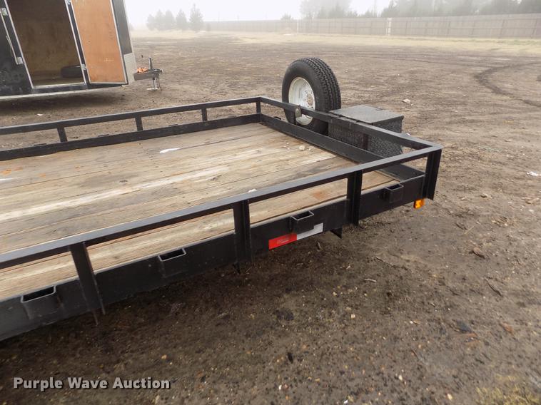 image for item DF2910 2008 Doolittle utility trailer