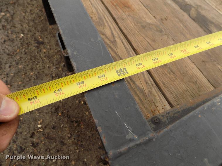 image for item DF2910 2008 Doolittle utility trailer