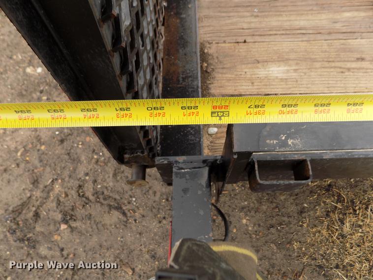 image for item DF2910 2008 Doolittle utility trailer