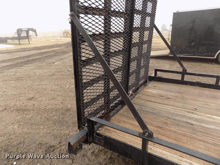 image for item DF2910 2008 Doolittle utility trailer