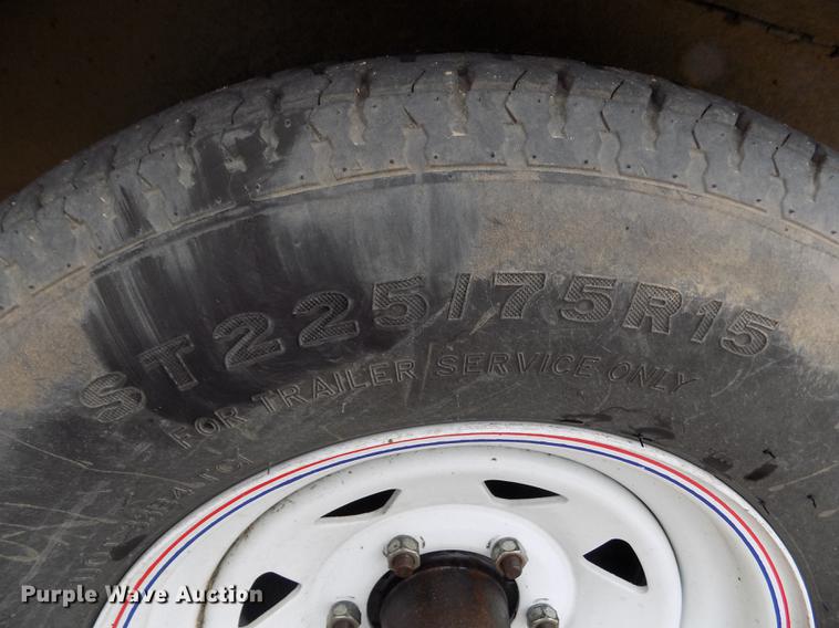 image for item DF2910 2008 Doolittle utility trailer