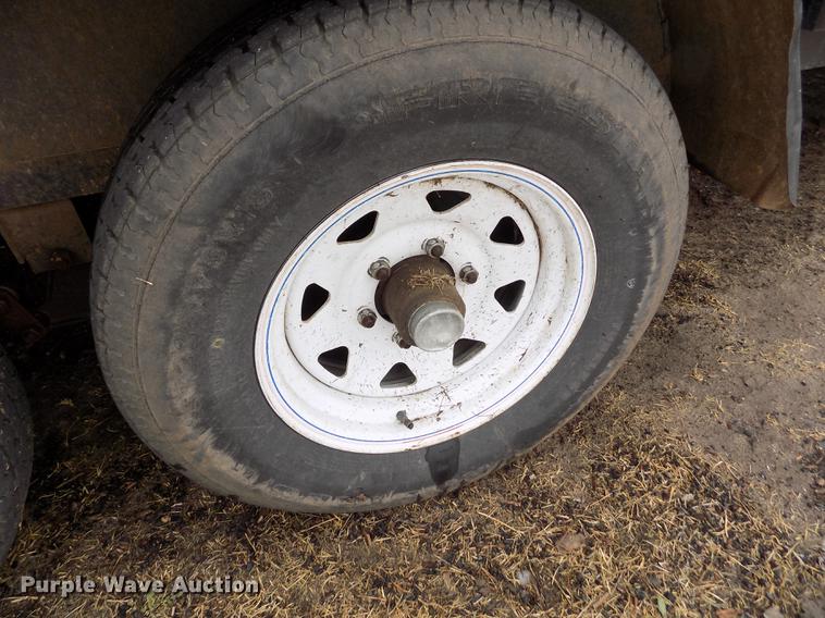 image for item DF2910 2008 Doolittle utility trailer