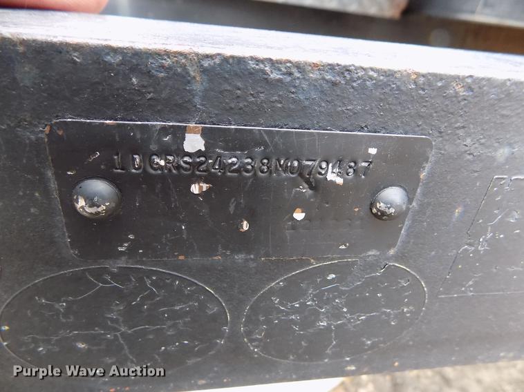 image for item DF2910 2008 Doolittle utility trailer