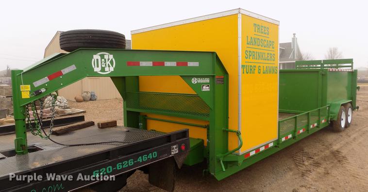 image for item DF2912 2017 D&K dump trailer