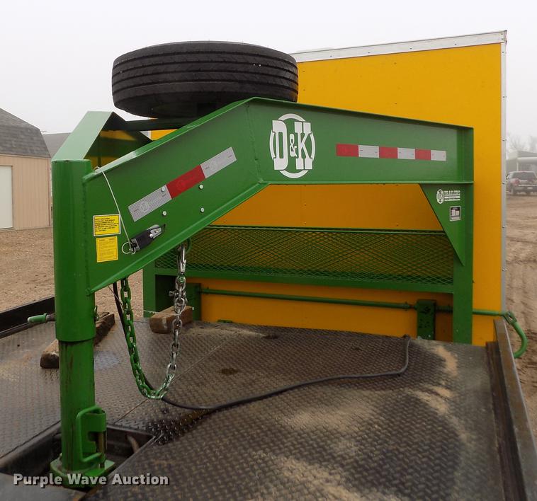 image for item DF2912 2017 D&K dump trailer