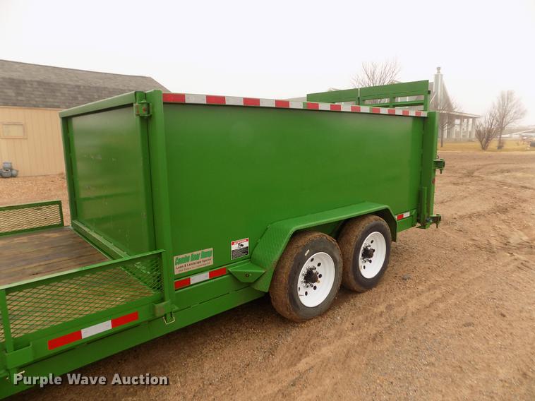 image for item DF2912 2017 D&K dump trailer