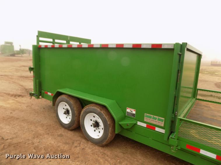 image for item DF2912 2017 D&K dump trailer