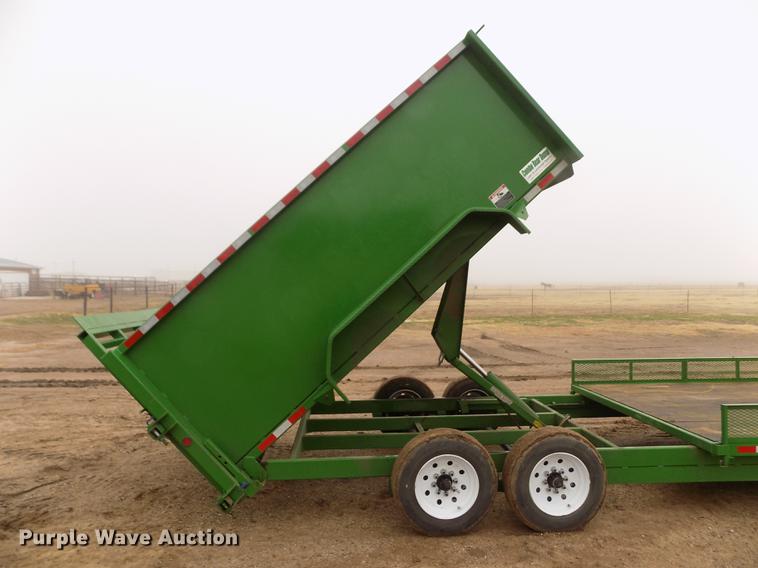 image for item DF2912 2017 D&K dump trailer