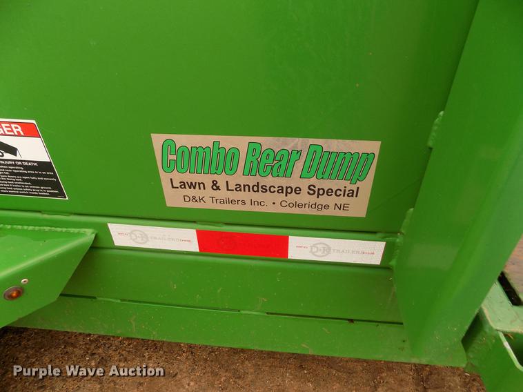 image for item DF2912 2017 D&K dump trailer