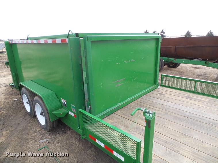 image for item DF2912 2017 D&K dump trailer