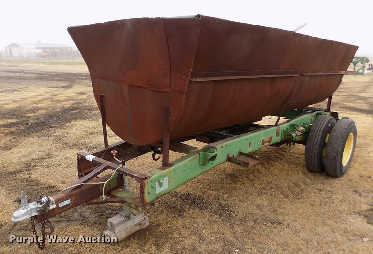 image for item DF2914 2005 shop built burn trailer