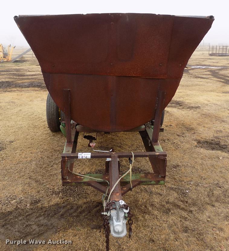 image for item DF2914 2005 shop built burn trailer