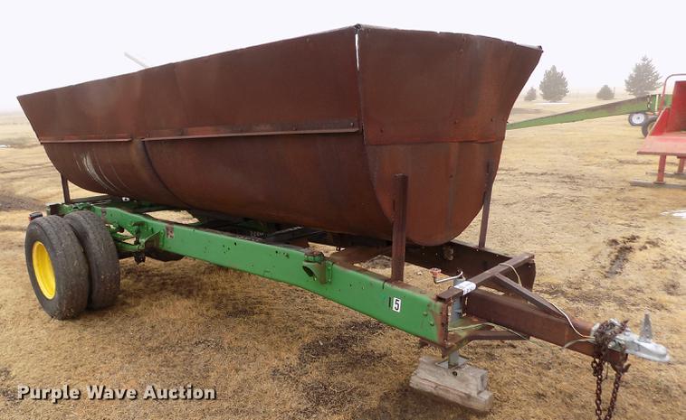 image for item DF2914 2005 shop built burn trailer