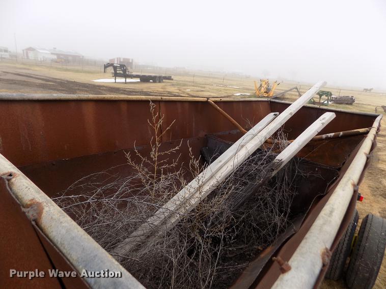 image for item DF2914 2005 shop built burn trailer