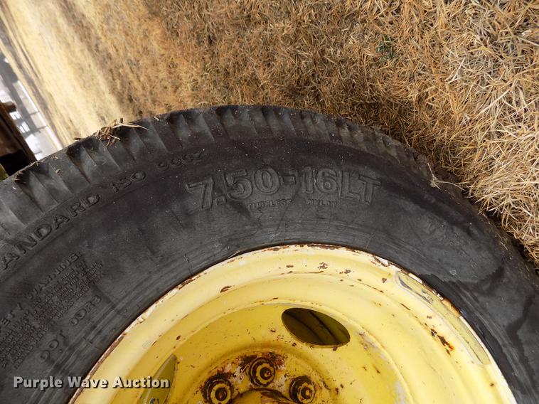 image for item DF2914 2005 shop built burn trailer