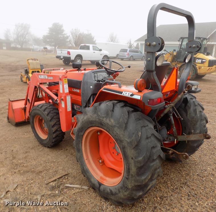 image for item DF2917 Kubota L3410 MFWD tractor