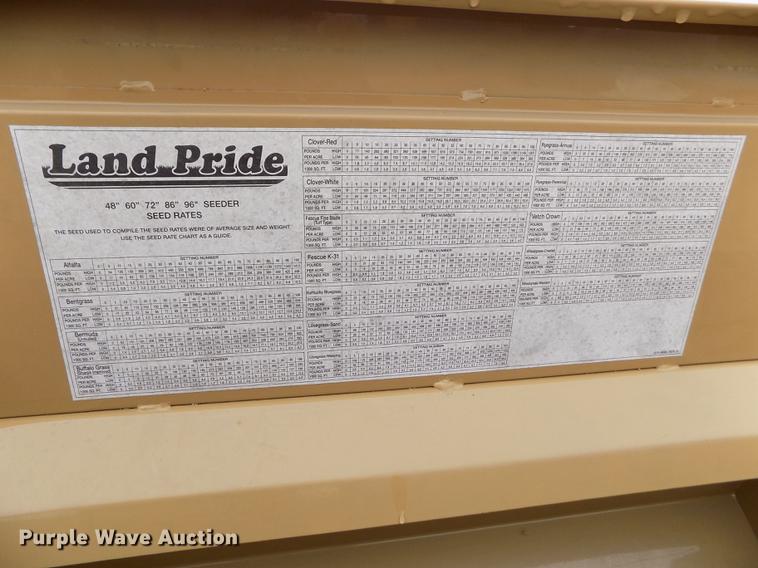 image for item DF2921 Land Pride APS1572 grass drill