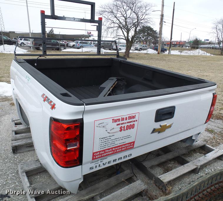 image for item DF7103 2015 Chevrolet 2500 pickup truck bed