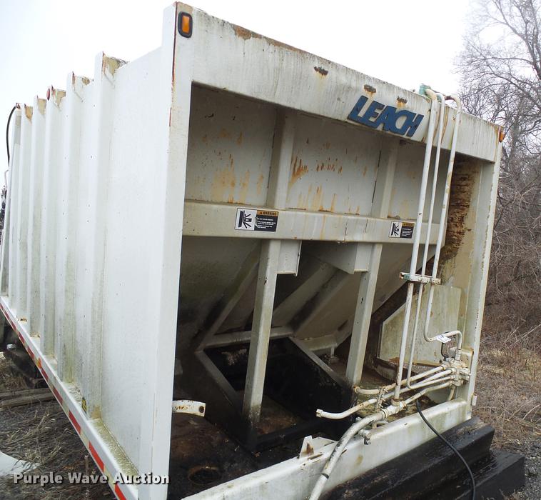 image for item DF7105 Leach 2RTT25YD refuse bed