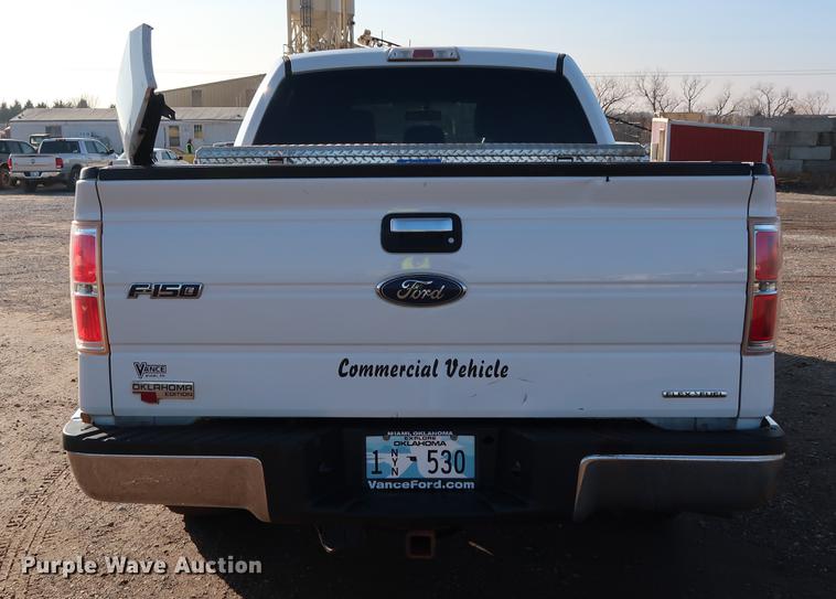 image for item DG3312 2013 Ford F150 XLT Oklahoma Edition SuperCrew pickup truck