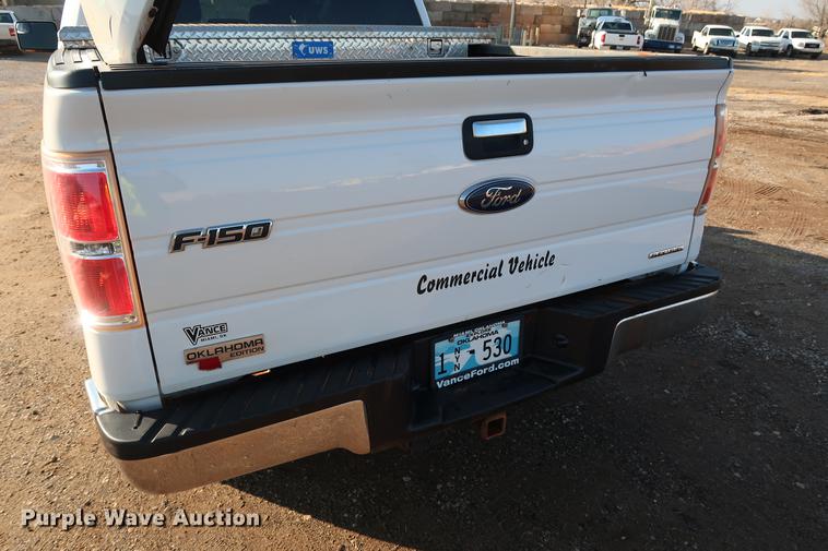 image for item DG3312 2013 Ford F150 XLT Oklahoma Edition SuperCrew pickup truck