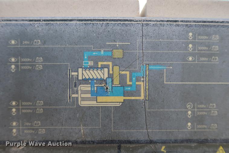 image for item DG3319 Ingersoll Rand SSR-UP6-30-125 rotary screw air compressor