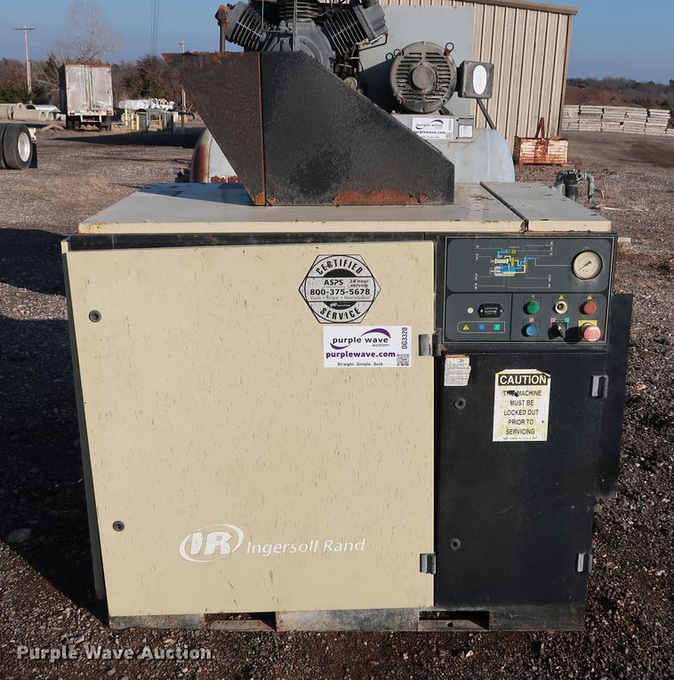 image for item DG3320 Ingersoll Rand SSR-UP6-30-125 rotary screw air compressor
