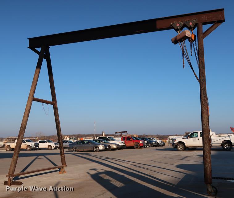 A Frame Hoist >> A Frame Overhead Crane Hoist Item Dg3324 Wednesday Febru A Frame Hoist >> A Frame Overhead Crane Hoist Item Dg3324 Wednesday Febru