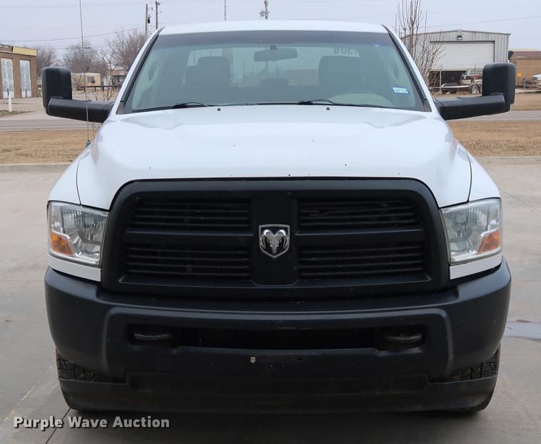 image for item DG3332 2012 Dodge Ram 2500 Crew Cab pickup truck cab and chassis