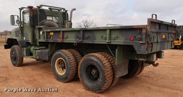 image for item DG3334 1984 Am General M923 flatbed truck