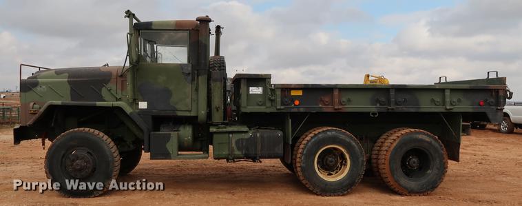 image for item DG3334 1984 Am General M923 flatbed truck