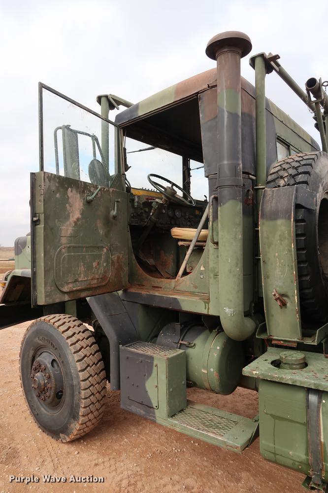 image for item DG3334 1984 Am General M923 flatbed truck