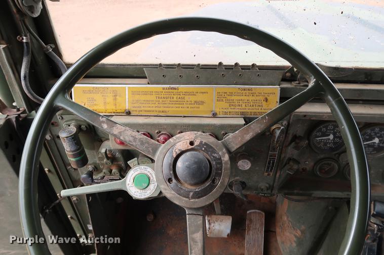 image for item DG3334 1984 Am General M923 flatbed truck