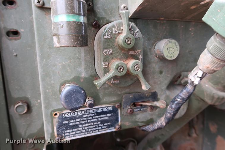 image for item DG3334 1984 Am General M923 flatbed truck