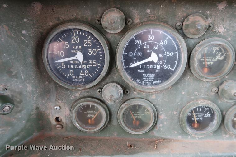 image for item DG3334 1984 Am General M923 flatbed truck